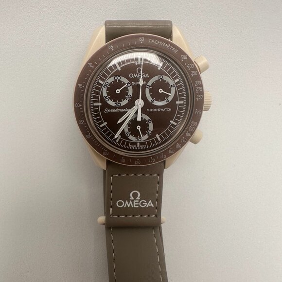 Omega x Swatch MoonSwatch Mission On Earth “Desert” – Full Set – Excellent - Picture 2 of 8